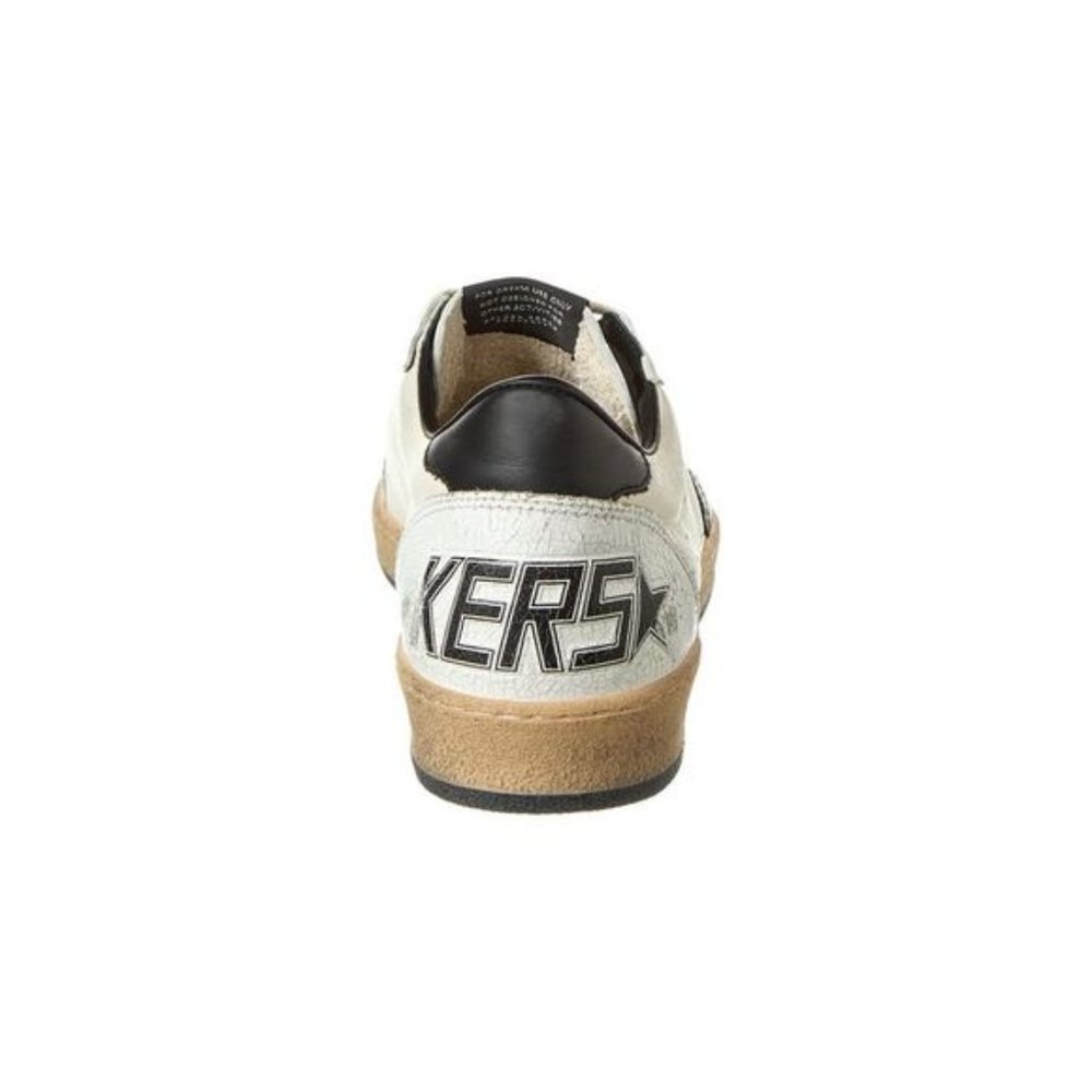 Golden Goose Ball Star in nappa with white star and black heel tab Sneaker - Picture 3 of 10